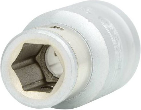 KS Tools Bit-Adapter-Stecknuss für 10 mm Bits in Silber aus Edelstahl - Bild 1