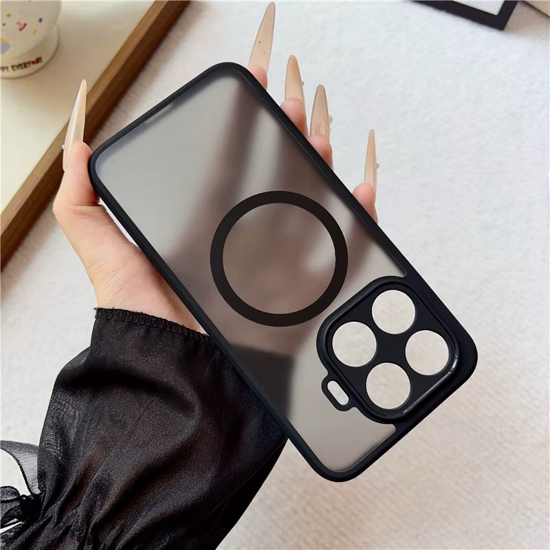 Transparente MagSafe Schutzhülle für Xiaomi 17T und 15T Pro aus hartem PC mit stoßfestem Bumper-Design - Bild 5