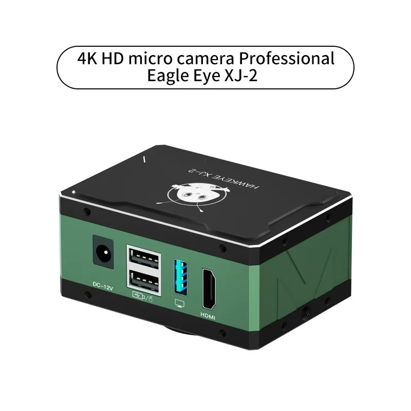 Maant XJ-1 Digitale Industrie-Mikroskopkamera mit C-Mount, 4K UHD 30 fps, Sony IMX678 1/1,8 Sensor, HDMI- und USB-C-Ausgang, Grün - Bild 3
