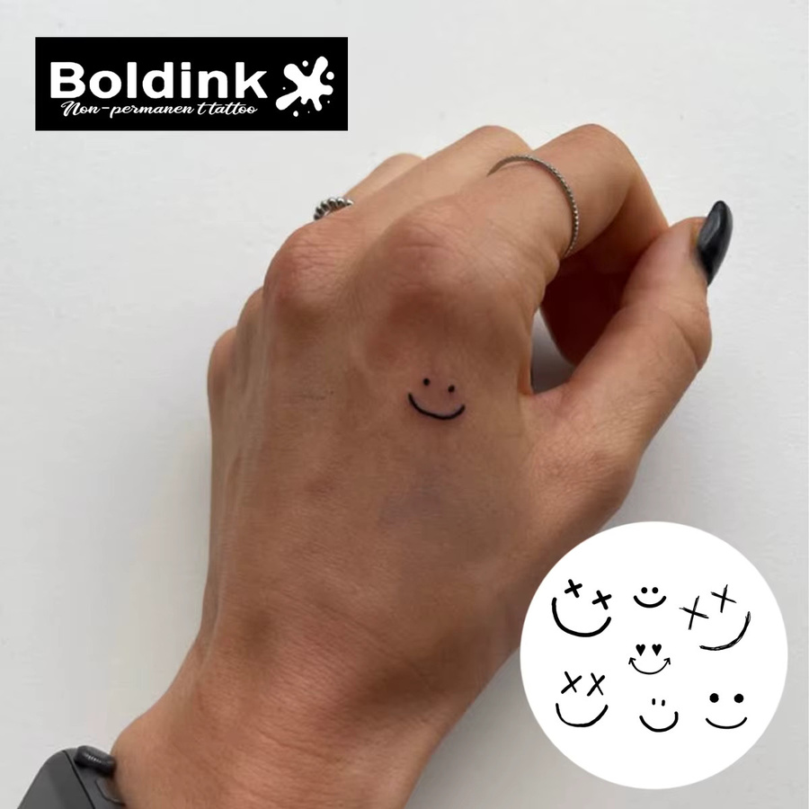 Boldink SmileInk Temporäres Tattoo, wasserfest, semi-permanent - Bild 2