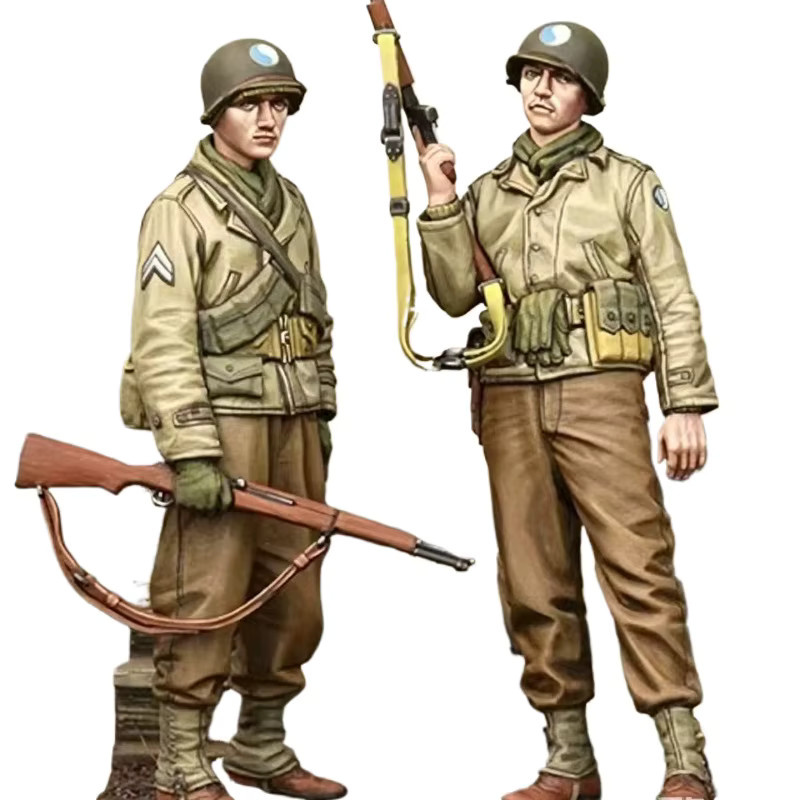 BAANFU US 29. Infanteriedivision Set, Resin-Bausatz, 2-teiliges Set - Bild 3