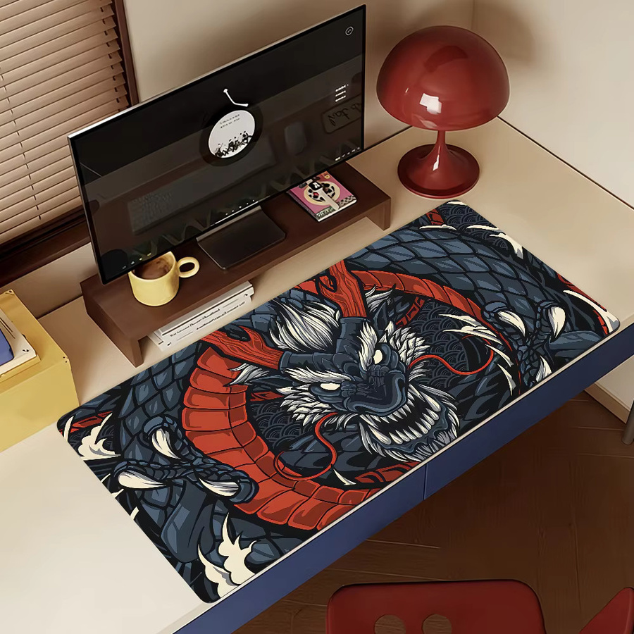 ShintoGod Ryu-jin Mauspad für Gamer in Multicolour aus rutschfestem Gummi - Bild 4