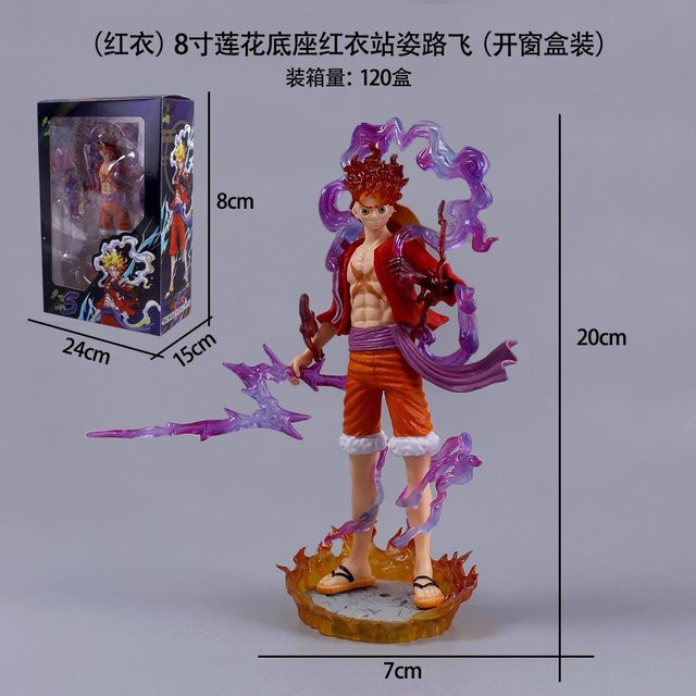 Yiran toy 1 One Piece Gear 5 Nika Sonnengott Luffy Actionfiguren PVC Statue - Bild 1