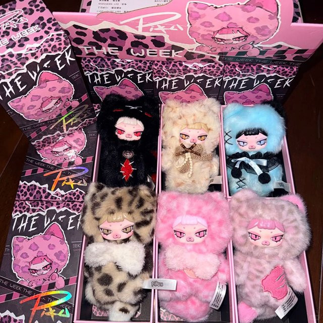 PIKU The Week Series Blind Box, Anime-Puppe, Einzelfigur - Bild 1