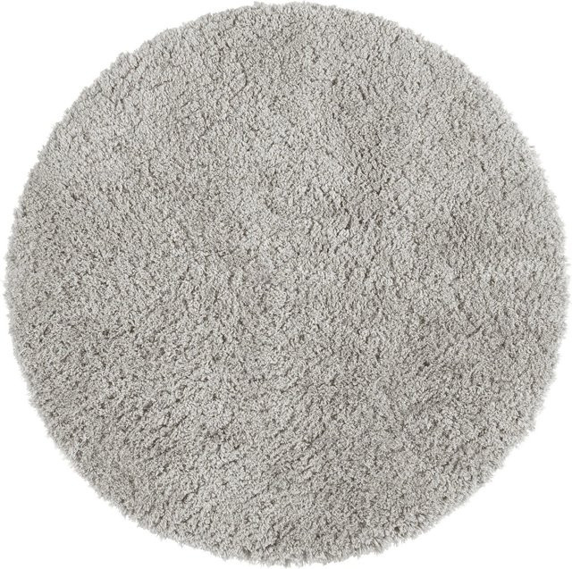 Premium Living Badematte Chris Hellgrau rund Durchmesser: 80 cm - Bild 1
