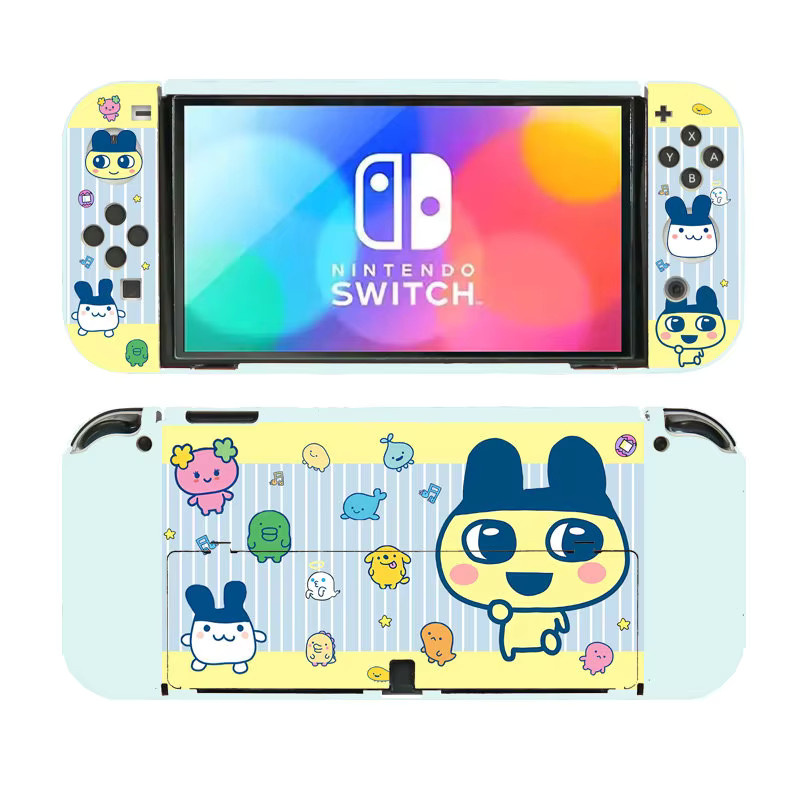 Stoßfeste Tamagotchi Schutzhülle für Nintendo Switch in Multicolour im koreanischen und japanischen Design - Bild 2