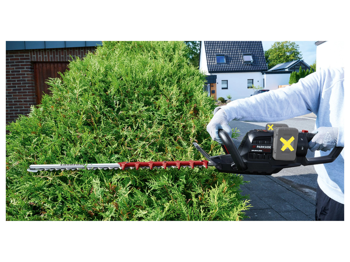 PARKSIDE PERFORMANCE Akku-Heckenschere PPAHS 40 A1, 40 V, ohne Akku und Ladegerät - Bild 2