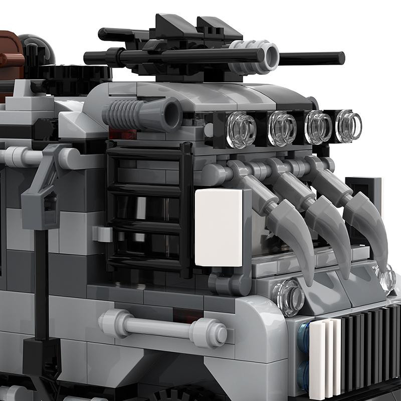 Gobricks Anti-Zombie-Van MOC Bausteine Set ab 14 Jahren - Bild 5