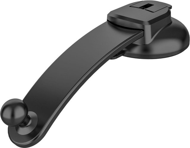 the BAY Universelle Handy- und Tablet-Halterung für das Armaturenbrett mit Saugnapf, Grau und Schwarz - Bild 1