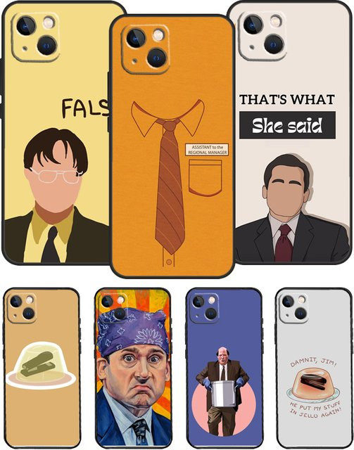 The Office Dunder Mifflin Handyhülle für Samsung Galaxy S26 S25 S24 S23 S22 S21 S20 S10 Plus und FE Modelle - Bild 1