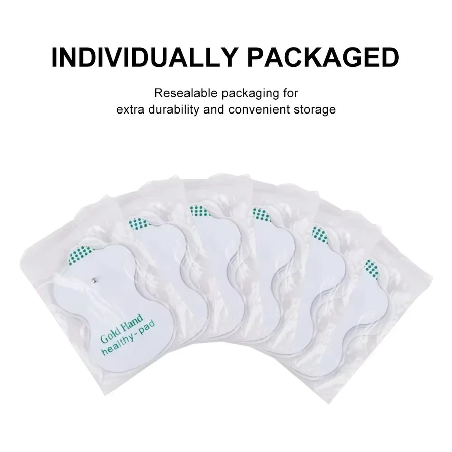 SALORIE EMS Elektroden Pads, wiederverwendbare Massage Patches, 100/50/10 Stück - Bild 1