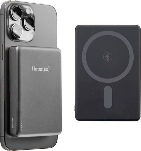 Intenso Magnetic Wireless Powerbank MW10000 Grau mit 10000 mAh und USB-C - Bild 2