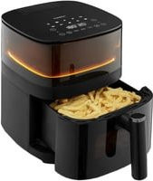 Medion Heißluftfritteuse Life X10 MD11780 XL in Schwarz mit App-Steuerung und Digitaldisplay - Bild 1