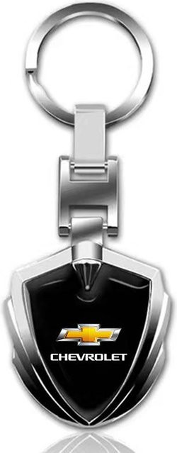 Chevrolet Schlüsselanhänger, Metall, grau, Unisex - Bild 1