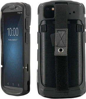 Mobilis Protech Schutzhülle für TC53 und TC58 inklusive Handschlaufe, Schwarz - Bild 1