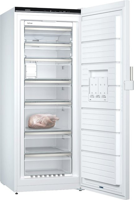 Siemens Gefrierschrank GS54NEWCV No Frost in Weiss, Standgerät mit Super Freezing und LED-Innenbeleuchtung - Bild 1