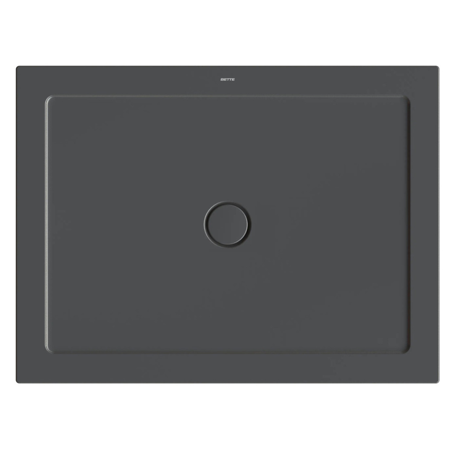 Bette Duschwanne Stage Extraflach Rechteck B/T: 120 x 90 cm, Schwarz Anthrazit - Bild 2