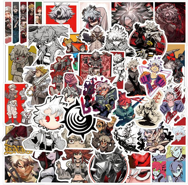 Bandai Gachiakuta Aufkleber, Bunt / Mehrfarbig, Set / Bundle - Bild 1