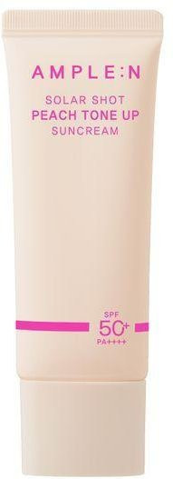AMPLE:N Solar Shot Peach Tone Up Sonnencreme LSF 50+, Vitamin C - Bild 1