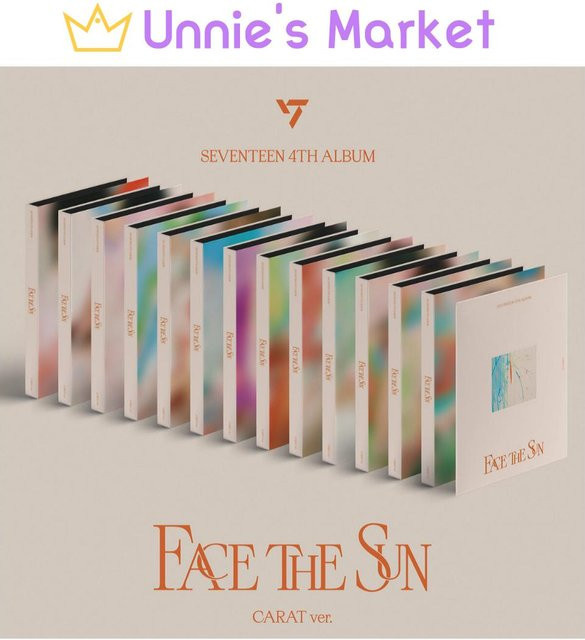 Seventeen - Face the Sun Karat Version Musikalbum in Multicolour - Bild 1