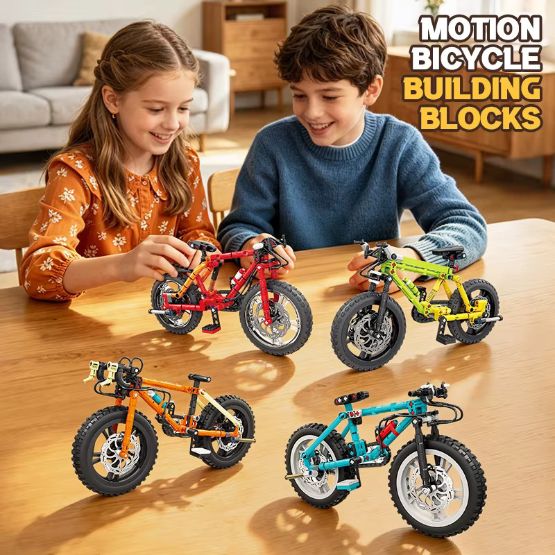 CONUSEA Fahrrad-Baukasten Mechanisches Bewegungsset Mountainbike, Modell-Spielzeug - Bild 3