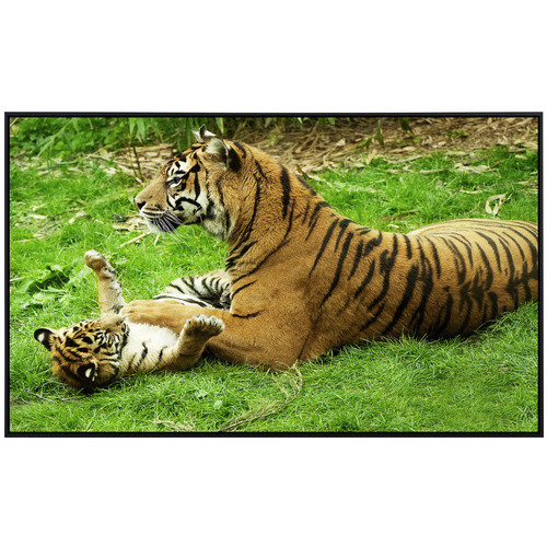 papermoon EcoHeat Infrarotheizung Tiger mit Baby in Bunt mit Matt-Effekt, App-Steuerung und Überhitzungsschutz - Bild 2