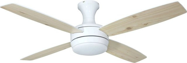 AIRERYDER Deckenventilator Saturn Weiß mit Beleuchtung und Fernbedienung, Durchmesser: 132 cm - Bild 1