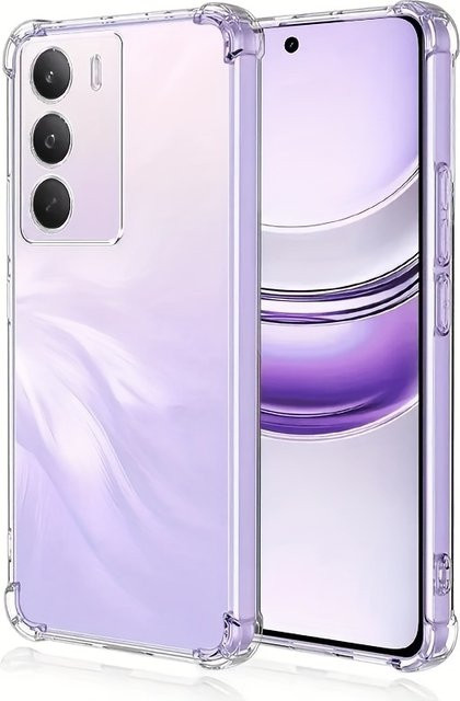 Transparente Handyhülle aus weichem TPU-Silikon für Realme C75x, Realme C75 4G und C71 - Bild 1