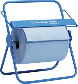 KIMBERLY-CLARK PROFESSIONAL Wandhalter für Großrollen aus Metall in Blau - Bild 1