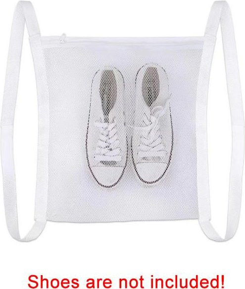 Love Home Garden Sneaker Trocknerbeutel mit elastischen Bändern, weiß, B/B/B: 40 x 40 x 40 cm - Bild 1