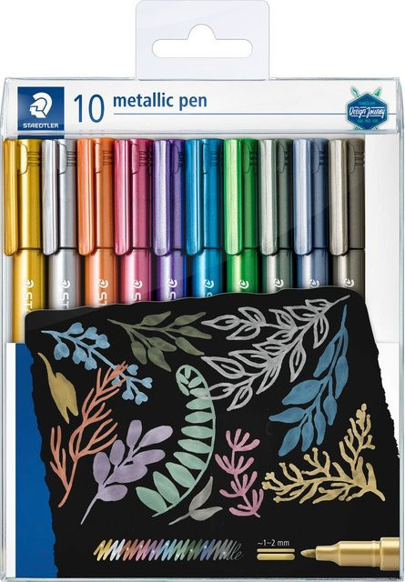 STAEDTLER Metallic Marker Set in Multicolor mit Bullet-Spitze für Erwachsene - Bild 1