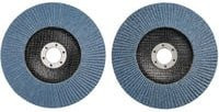 Einhell 2-teiliges Schleifmop-Set aus Metall, Durchmesser: 150 mm, Farbe: Blau - Bild 1