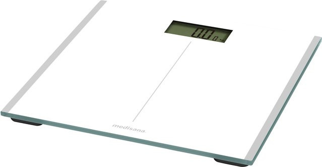 MEDISANA Personenwaage PS 510 in Weiß aus Glas - Bild 1