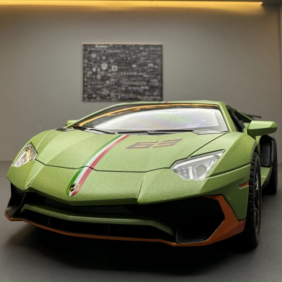 Maisto Lamborghini LP780 Sportwagen, Modell, 1:22, Metall, mit Licht und Sound - Bild 2