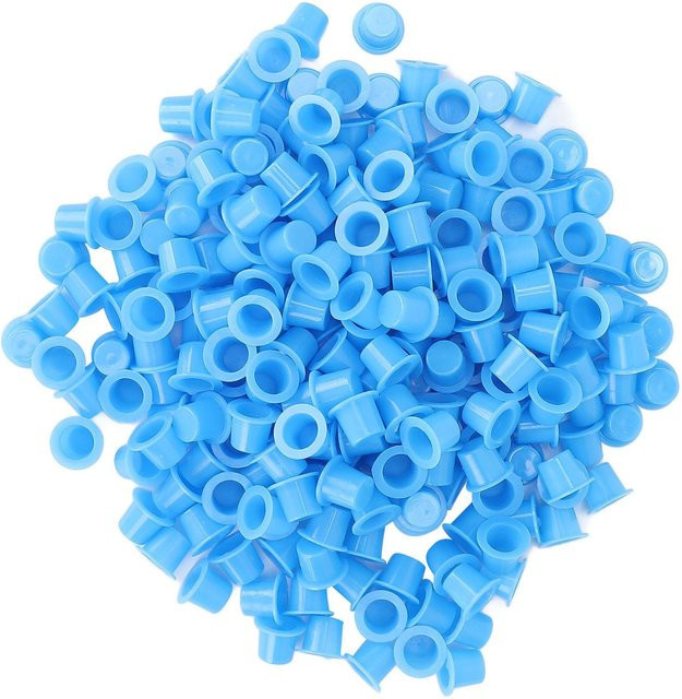 Koogeelife Tattoo-Pigmentbecher Einweg, Blau, 1000 Stück, Unisex - Bild 1
