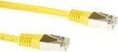 ACT Cat5e F/UTP Patchkabel mit RJ45-Steckern, Gelb, 20 m - Bild 1