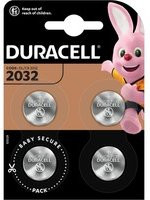 Duracell CR2032 Lithium-Knopfzelle 3V mit 220 mAh, 4 Stück - Bild 1
