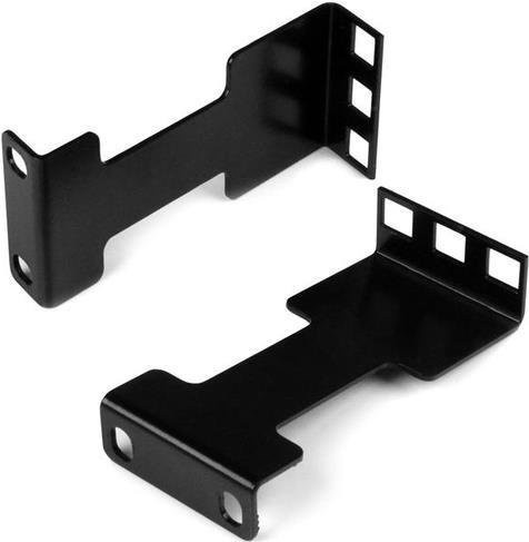 StarTech.com Rail Depth Adapter Kit RDA1U für Server-Racks, 1U, Schwarz - Bild 1