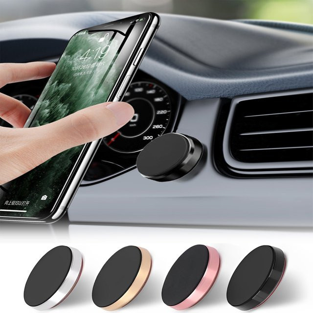 Universal Magnetische Auto Handyhalterung in Bunt mit starkem Magneten und Aufkleber für dein iPhone und anderes Smartphone Zubehör - Bild 1