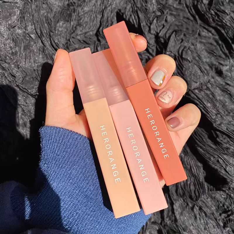 HERORANGE Lipgloss, Samt-Matt, Wasserfest, Unisex - Bild 1