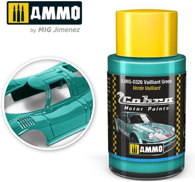 AMMO by MIG Jimenez Cobra Motor Vaillant Green, Fahrzeuge, Grün - Bild 1