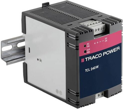 TracoPower TCL 240-124 Hutschienen-Netzteil DIN-Rail 24 V/DC 10A 240W Grau - Bild 1