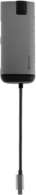 Verbatim USB-C Multiport-Hub Dockingstation mit HDMI, Ethernet/LAN und USB-C in Schwarz - Bild 2