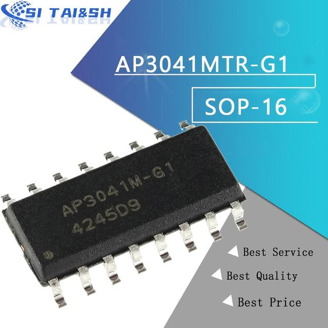 5er Set Si Tai&SH AP3041M-G1 AP3041MTR-G1 SOP-16 Integrierte Schaltung in Schwarz - Bild 1