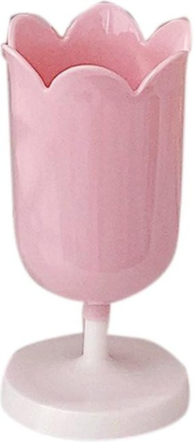 CosyHome Stifthalter in Tulpenform in Rosa mit großer Kapazität - Bild 1