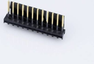 Molex Stiftleiste Standard 12-polig in Schwarz mit Goldkontakten und 3,96 mm Rastermaß - Bild 1