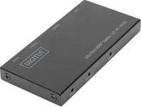 Digitus Ultra Slim HDMI Splitter DS-45322 1x2 Video- und Audio-Splitter in Schwarz mit 4K 60 Hz Ultra HD Unterstützung - Bild 1