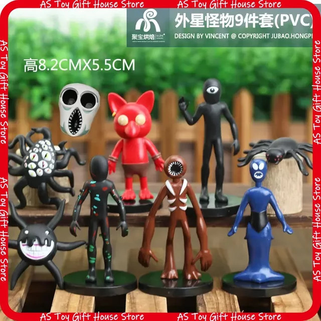 Roblox Doors Actionfiguren, 9-teiliges Set, PVC-Monster-Figuren - Bild 1