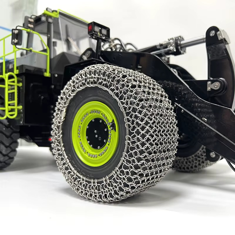 SMODELF Kabolite K988 Lader, Modell, 1:14, mit Schneeketten, Metall, Zubehör - Bild 2