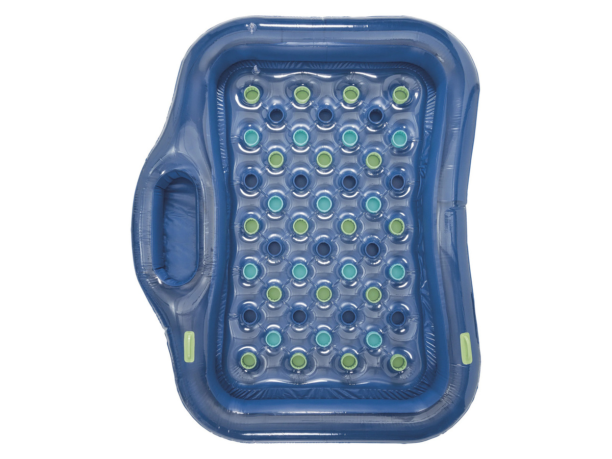 CRIVIT Doppel-Luftmatratze für 2 Personen in Blau, B/T/H: 213 x 174 x 22 cm - Bild 3